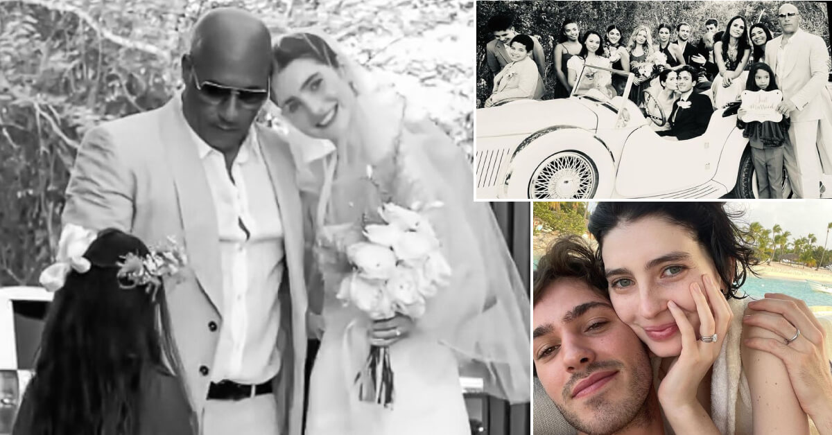 Vin Diesel cumplió su promesa a Paul Walker al acompañar a su hija hasta el altar