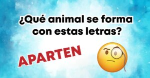 Ejercita tus neuronas descubriendo los nombres ocultos en cada palabra