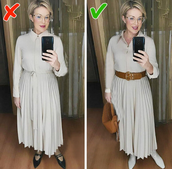 Errores de moda con la monotonía.