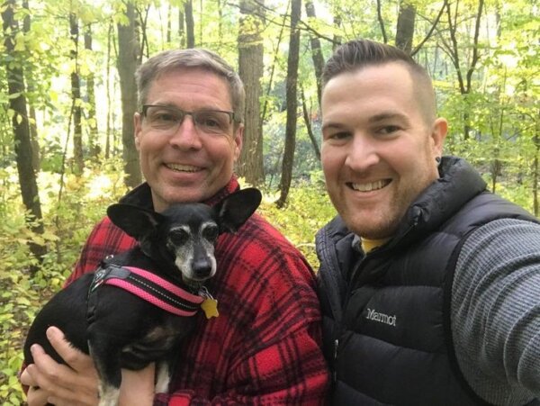 La pareja de los 12 aniversarios.