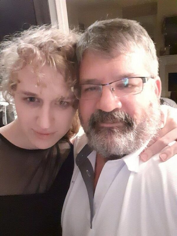 La pareja que se ilumina la vida.