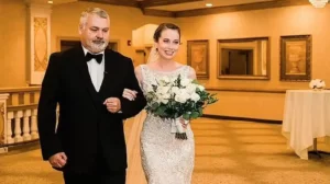 Historia conmovedora: novia hizo parte de su boda al padre de la joven que le donó sus órganos