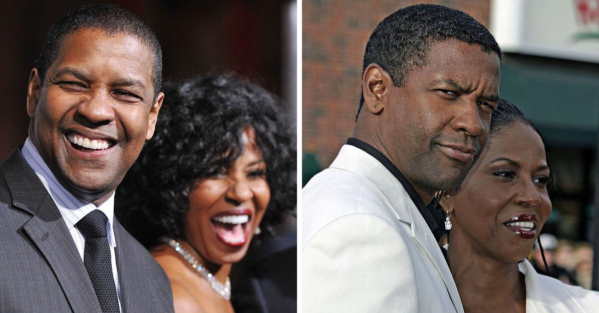 Se casó con la mujer que le robó el corazón: Denzel Washington lleva casado 40 años