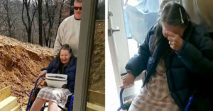 Hijo convierte sótano en una casa para sus padres ancianos