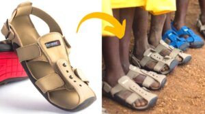 ¡Zapatos que cambian la vida de niños en condiciones difíciles! Crecen hasta 5 tallas y pueden durar años