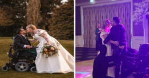 ¡Un baile inolvidable! Este fue el regalo de bodas de un novio con esclerosis múltiple hacia su enamorada