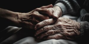 Hermano mayor se despide de su hermano menor antes de fallecer en el hospital